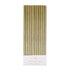 Gold Foil Party Straws - IMAGINE Party Supplies