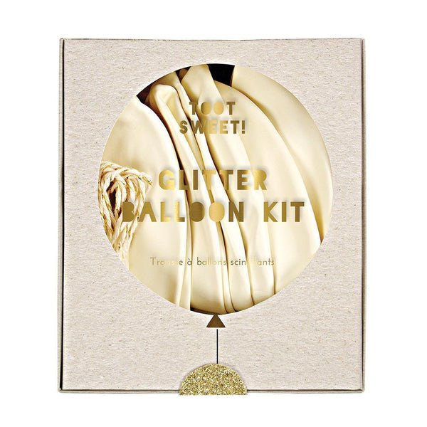 Glittered Balloon Kit - IMAGINE Party Supplies