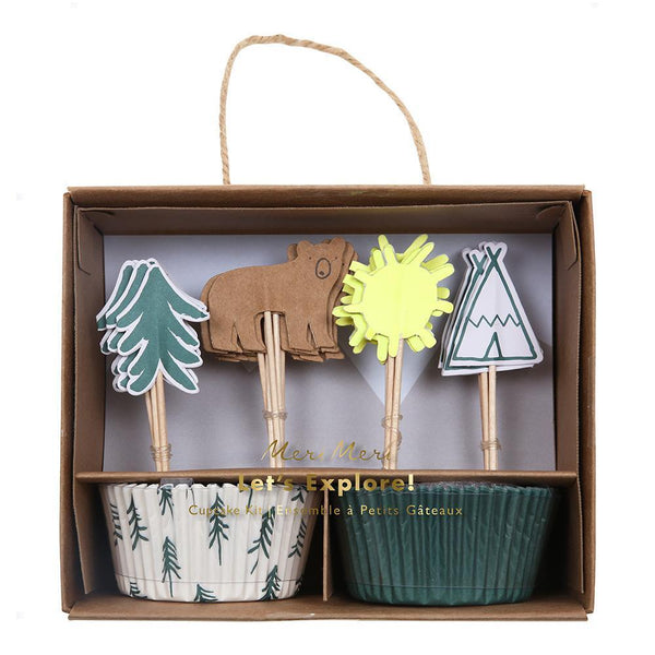 Let's Explore Cupcake Kit - IMAGINE Party Supplies