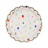 Party Icon Scallop Edge Plates (small) - IMAGINE Party Supplies